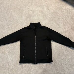 Monogram Zip-Through Top